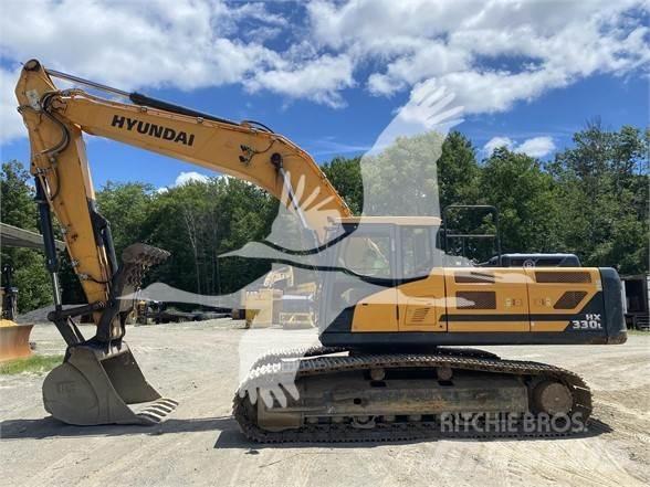 Hyundai HX330L Vikšriniai ekskavatoriai