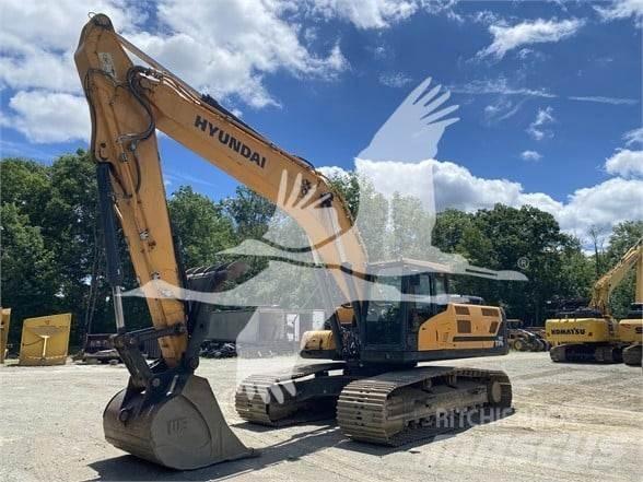 Hyundai HX330L Vikšriniai ekskavatoriai