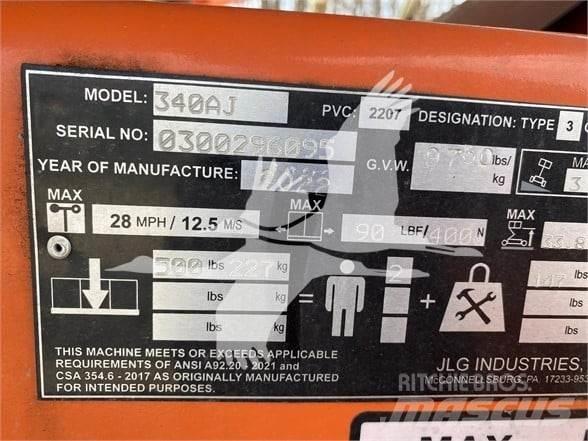 JLG 340AJ Alkūniniai keltuvai