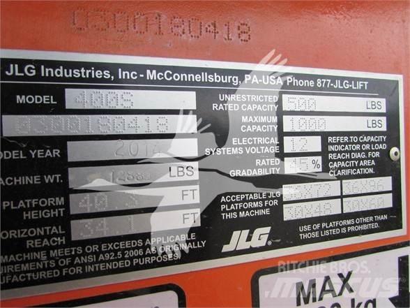 JLG 400S Teleskopiniai keltuvai