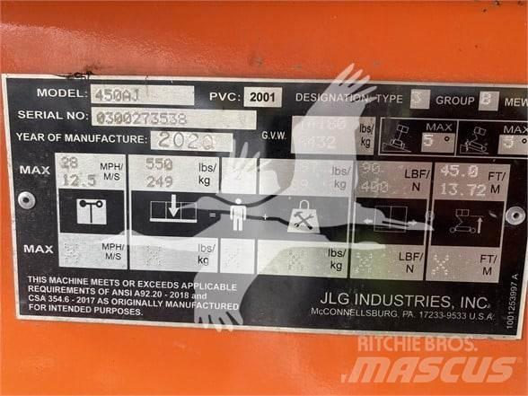 JLG 450AJ Alkūniniai keltuvai