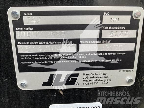 JLG 742 Teleskopiniai krautuvai