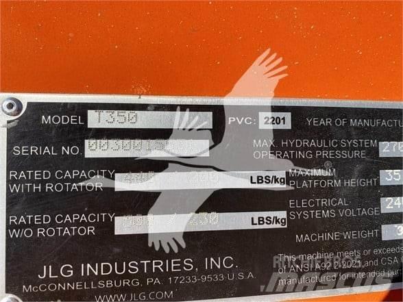 JLG T350 Ant priekabų montuojamos kėlimo platformos