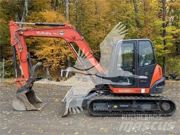 Kubota KX080-4 Vikšriniai ekskavatoriai