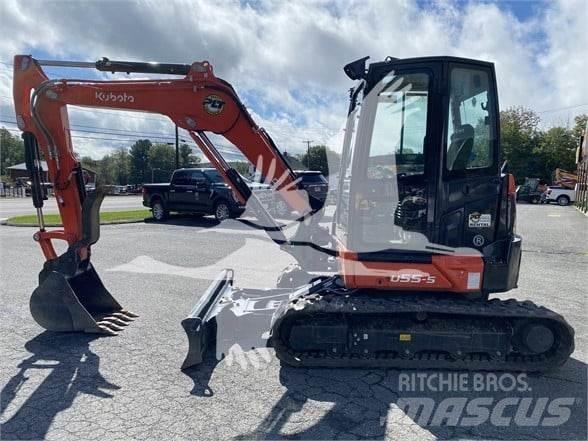 Kubota U55-5 Mini ekskavatoriai < 7 t
