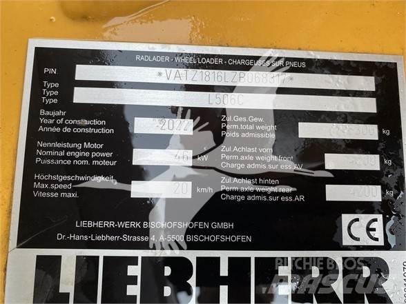 Liebherr L506C Naudoti ratiniai krautuvai