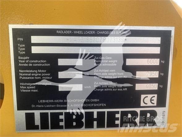 Liebherr L506C Naudoti ratiniai krautuvai