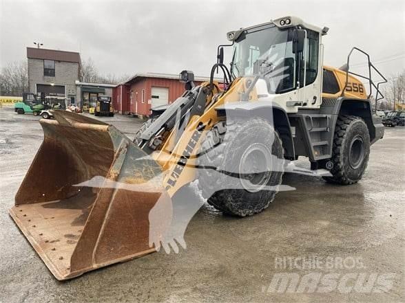 Liebherr L556 Naudoti ratiniai krautuvai