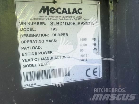 Mecalac TA9 Statybiniai savivarčiai sunkvežimiai