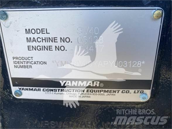 Yanmar SV40 Mini ekskavatoriai < 7 t