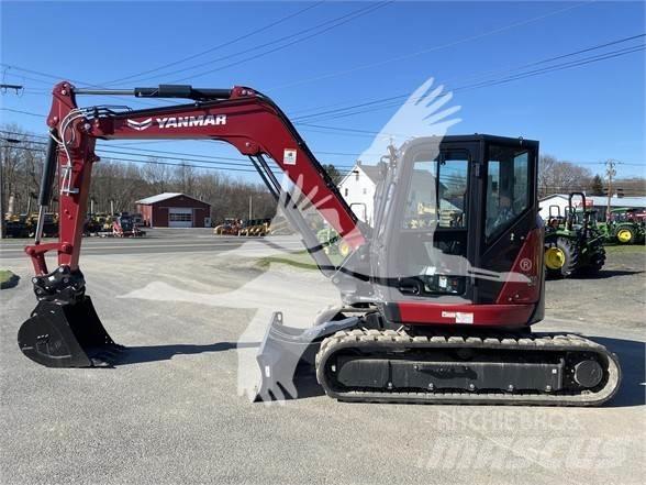 Yanmar VIO80-7 Vikšriniai ekskavatoriai