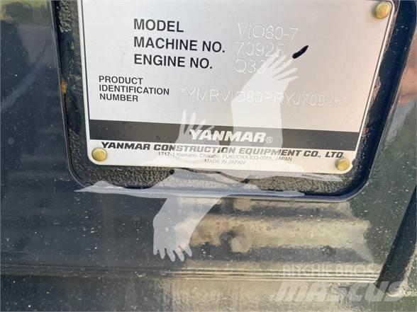 Yanmar VIO80-7 Vikšriniai ekskavatoriai