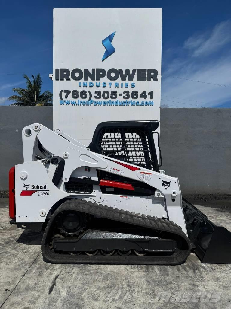 Bobcat T 740 Krautuvai su šoniniu pasukimu