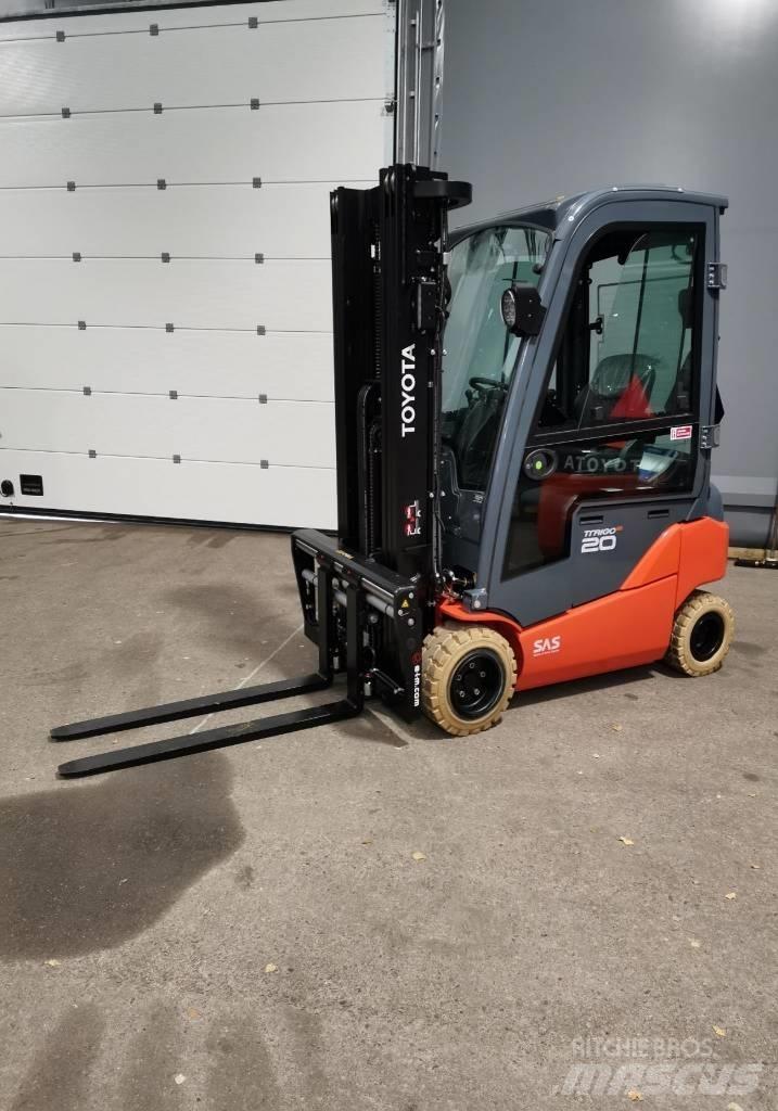 Toyota 8FBMK20T Elektriniai šakiniai krautuvai