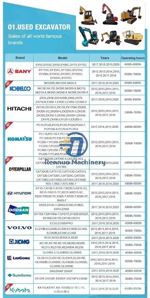 Komatsu 350-8 Vikšriniai ekskavatoriai