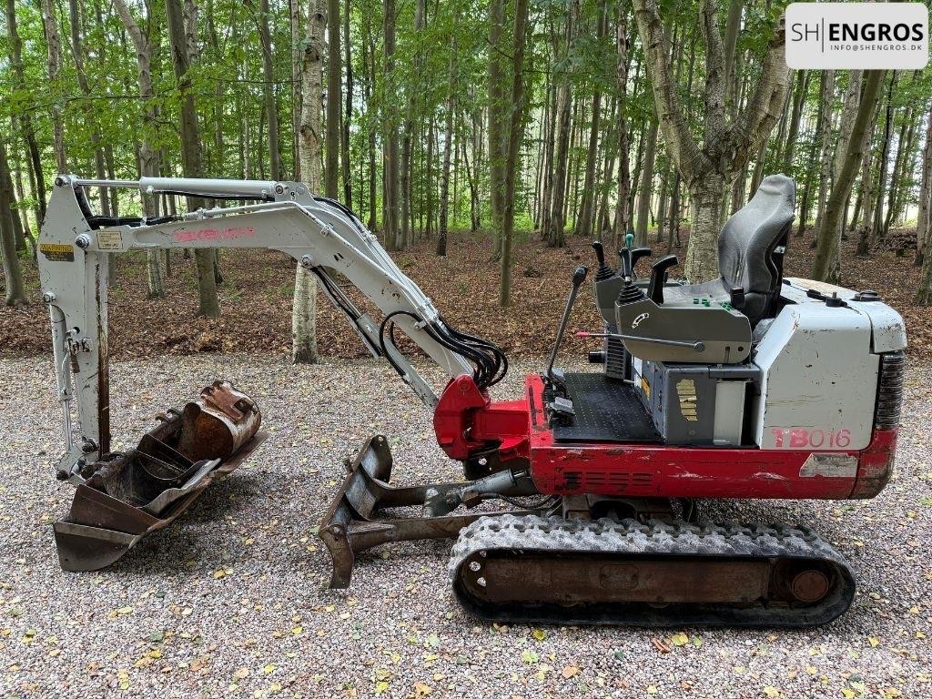 Takeuchi TB 016 Mini ekskavatoriai < 7 t