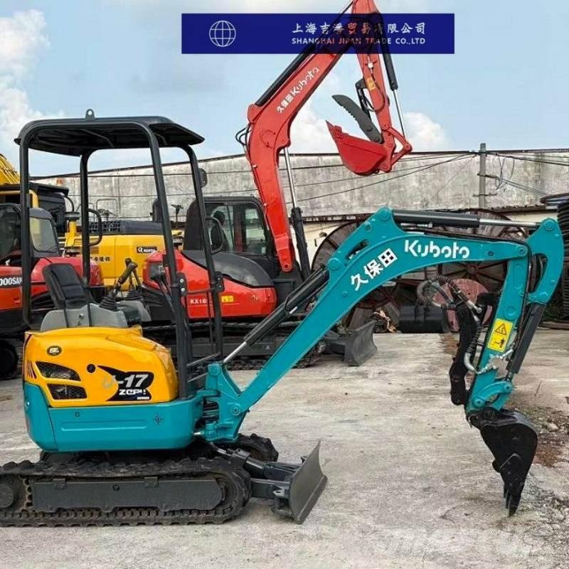 Kubota U 17 Mini ekskavatoriai < 7 t