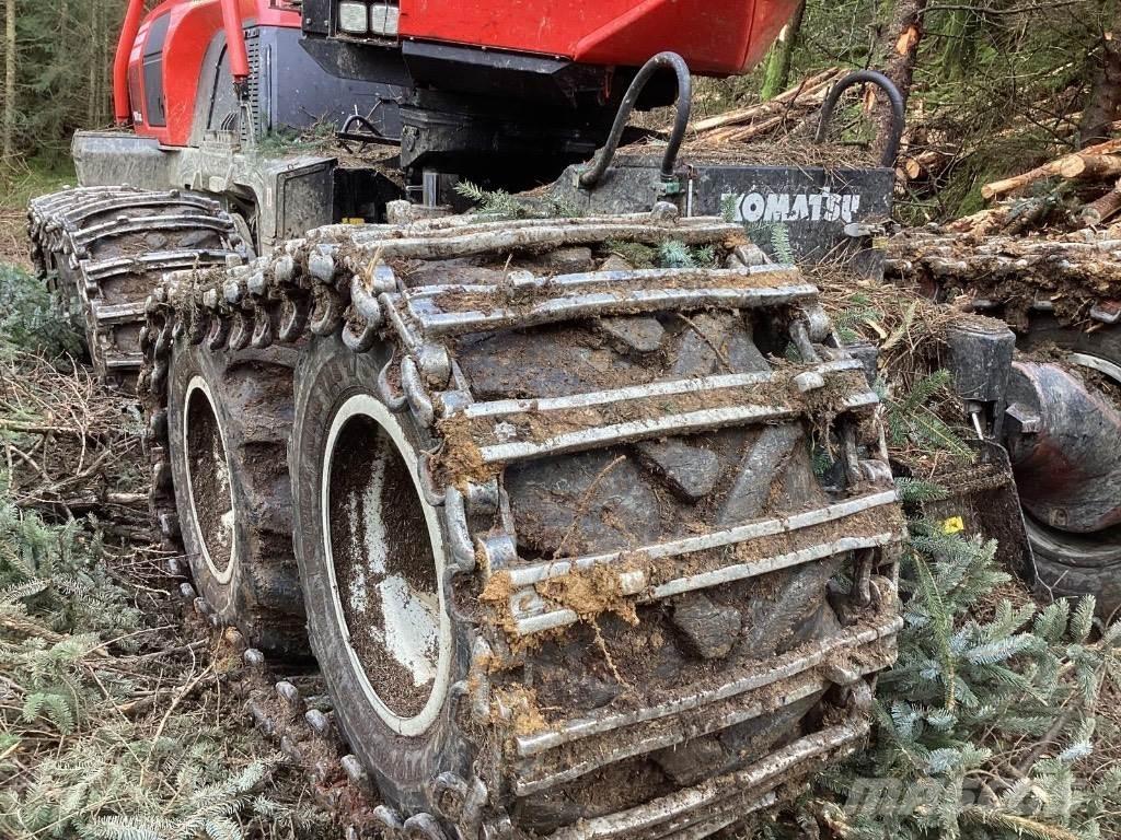 Komatsu 901 XC Miško technika (Harvesteriai)