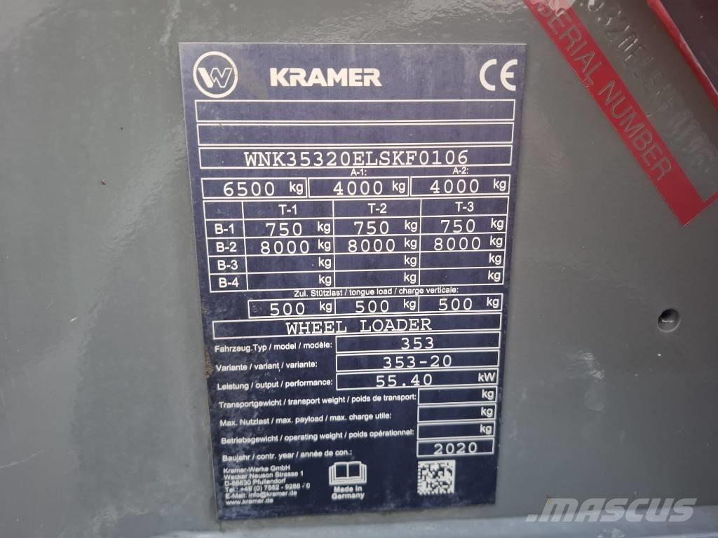 Kramer 5075 Naudoti ratiniai krautuvai
