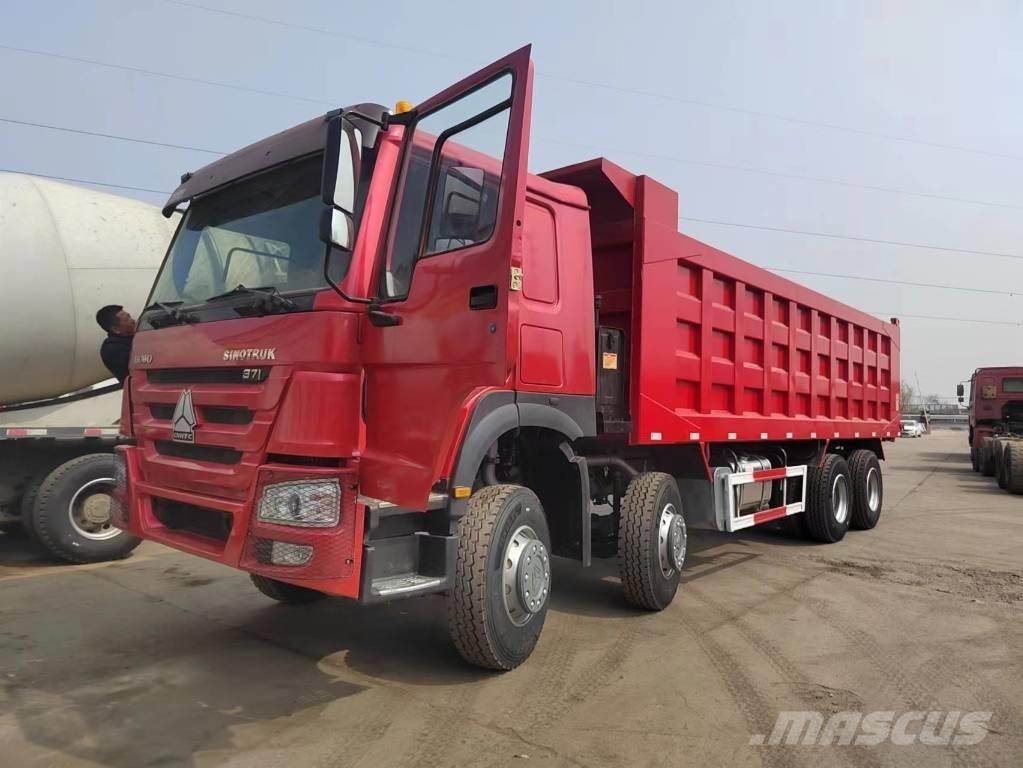 Howo 371 8x4 Savivarčių priekabų vilkikai