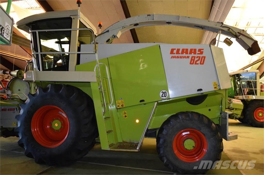 CLAAS Jaguar 820 Pašarų ruošimo technika