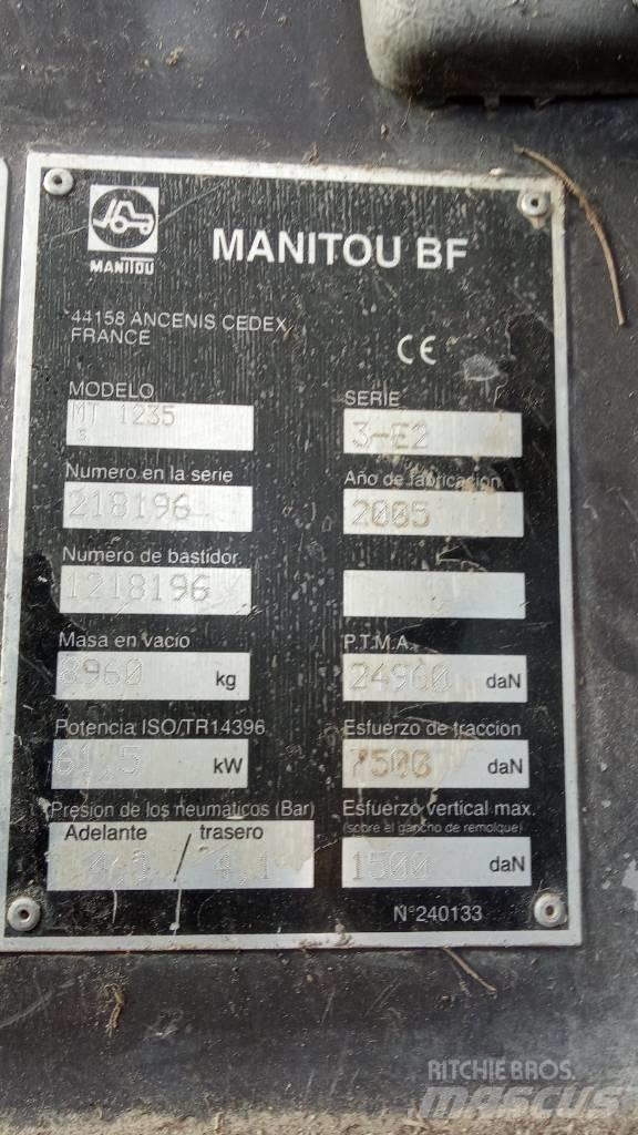 Manitou MT 1235 Teleskopiniai krautuvai