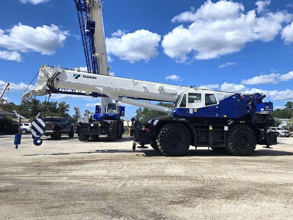 Tadano GR 750 XL Neapdoroto reljefo kranai