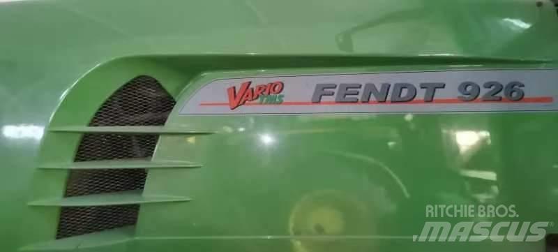 Fendt 926 Vario TMS Traktoriai