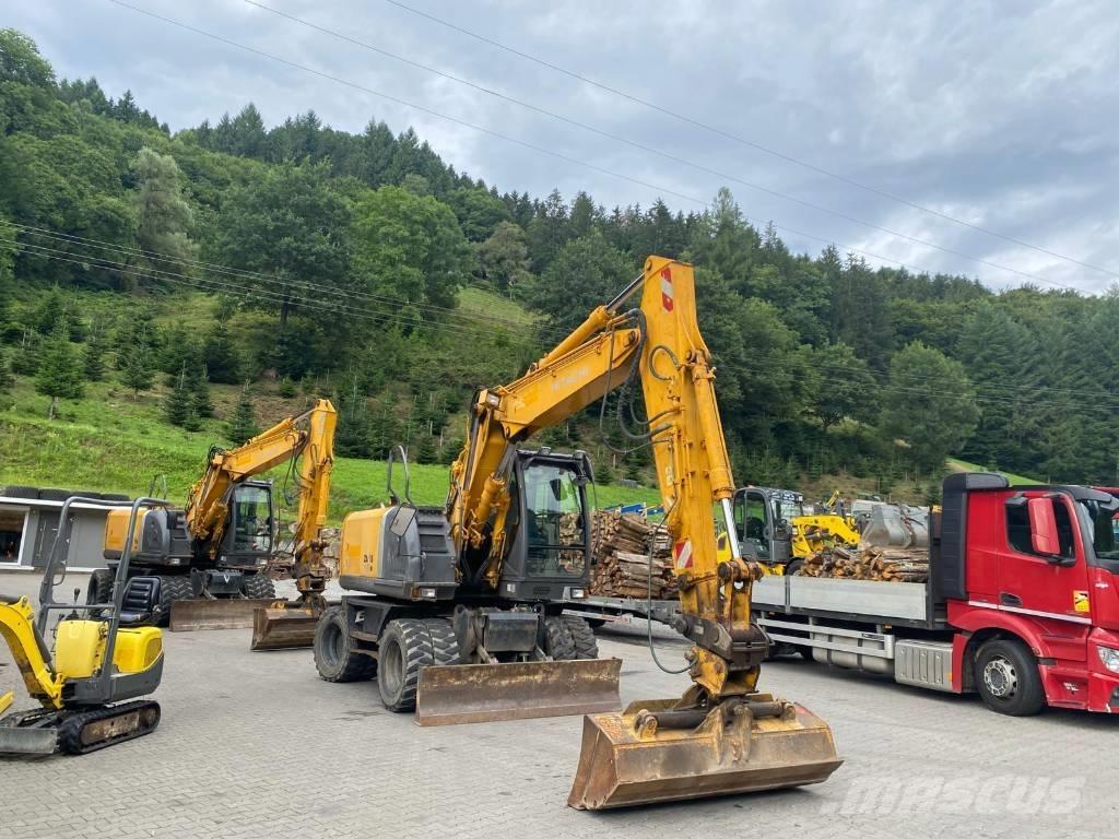 Hitachi ZX 140 W-3 Ratiniai ekskavatoriai
