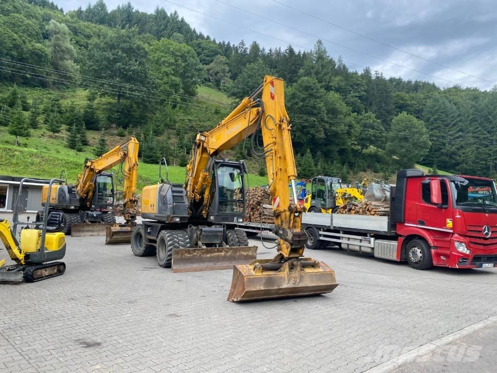 Hitachi ZX 140 W-3 Ratiniai ekskavatoriai