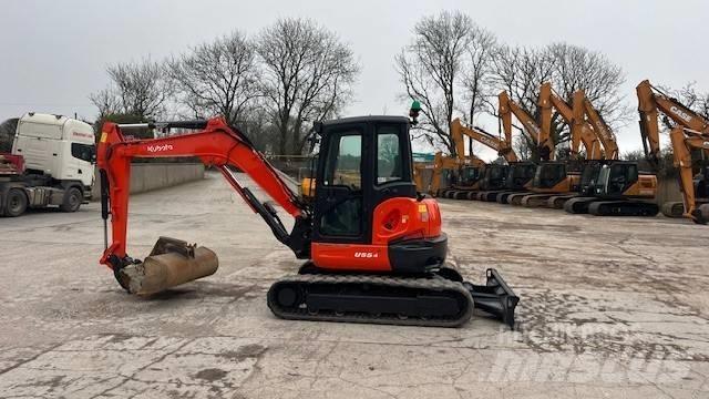 Kubota U 55-4 Mini ekskavatoriai < 7 t
