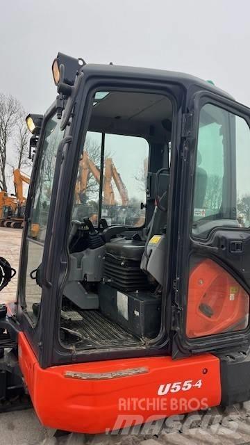 Kubota U 55-4 Mini ekskavatoriai < 7 t