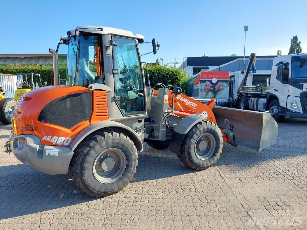 Atlas Weycor AR 480 Naudoti ratiniai krautuvai
