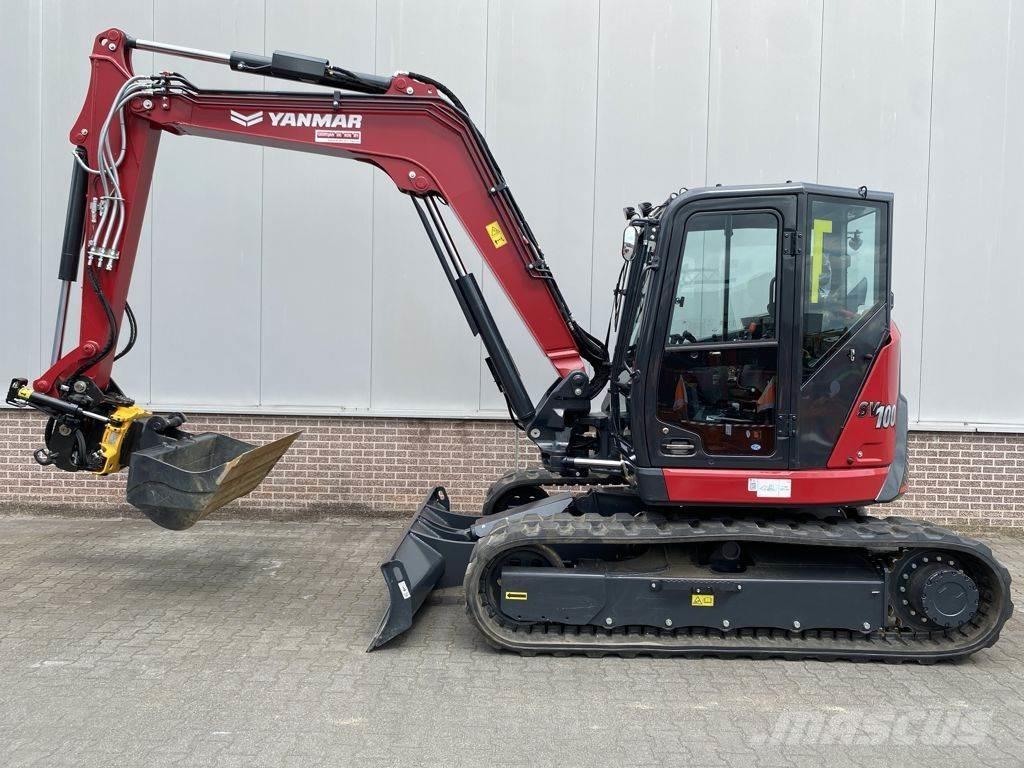 Yanmar SV100-7 Vidutinės galios ekskavatoriai 7-12 t