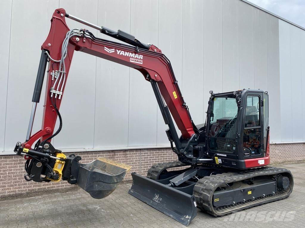 Yanmar SV100-7 Vidutinės galios ekskavatoriai 7-12 t