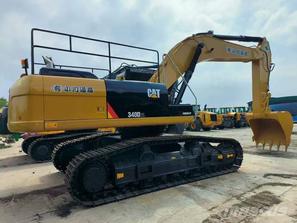 CAT 340 D L Vikšriniai ekskavatoriai