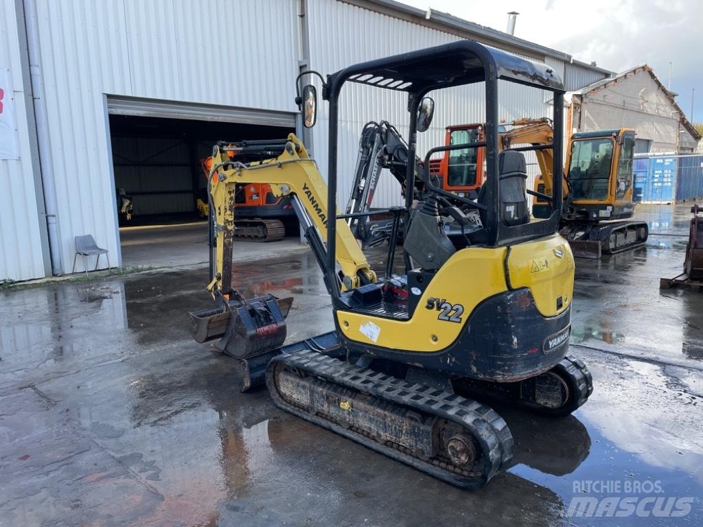 Yanmar SV22 (17850) Mini ekskavatoriai < 7 t