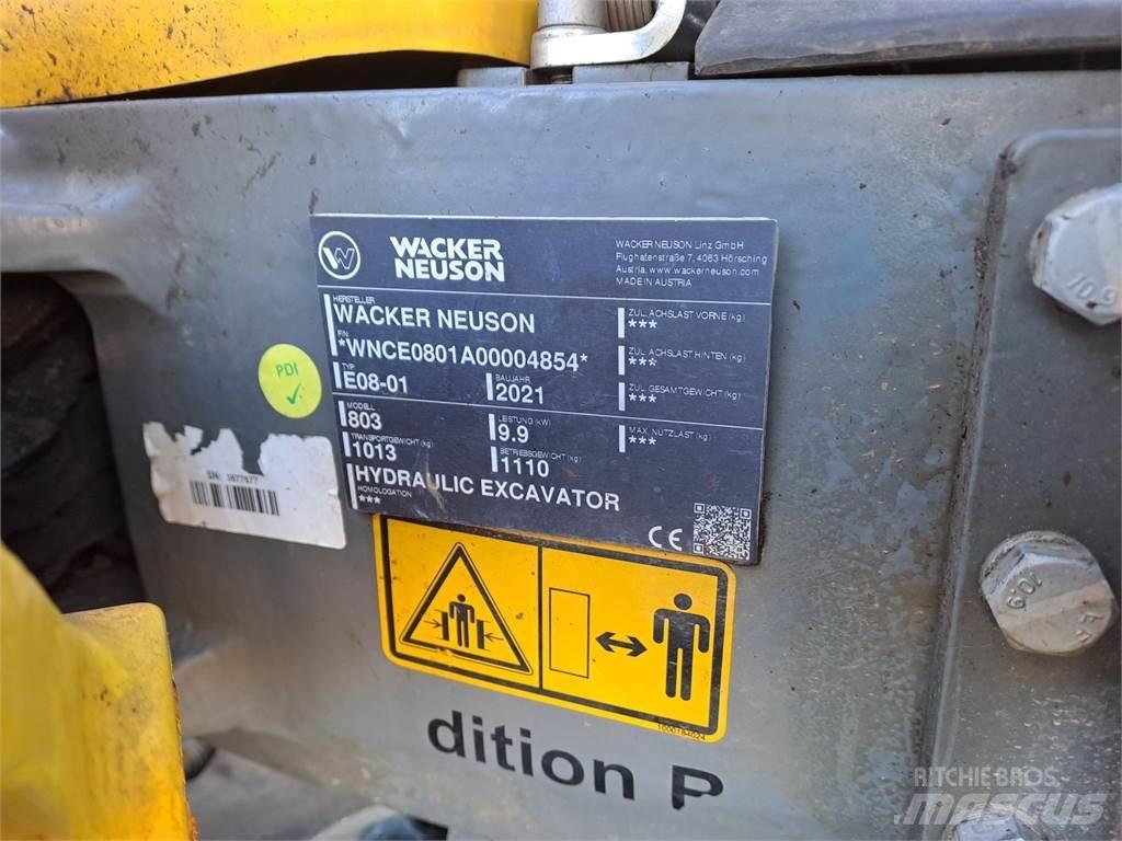 Wacker Neuson 803 Vikšriniai ekskavatoriai