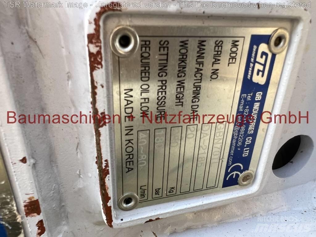 GB GBN 70 TL -Demo- Hidrauliniai kūjai / Trupintuvai