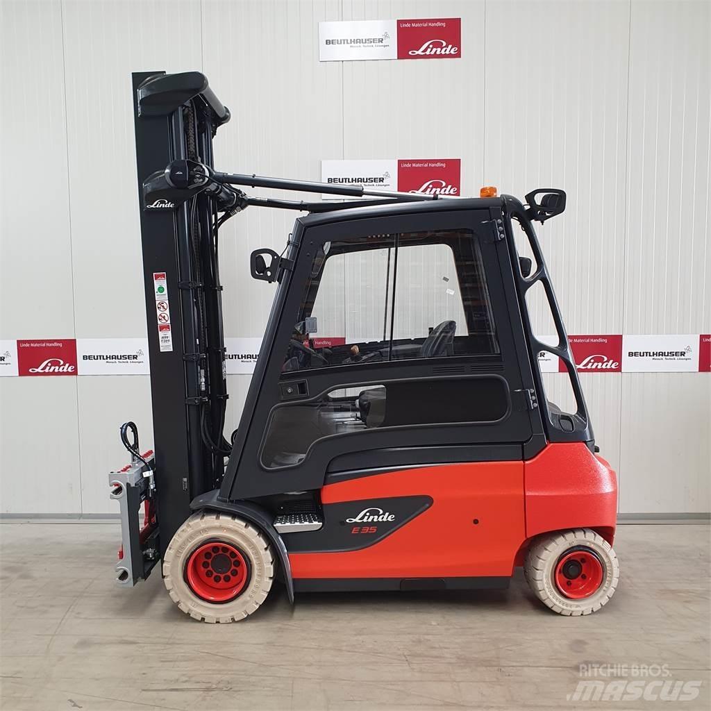 Linde E35L Elektriniai šakiniai krautuvai
