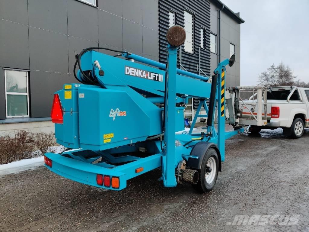 Denka-Lift DL18 Ant priekabų montuojamos kėlimo platformos