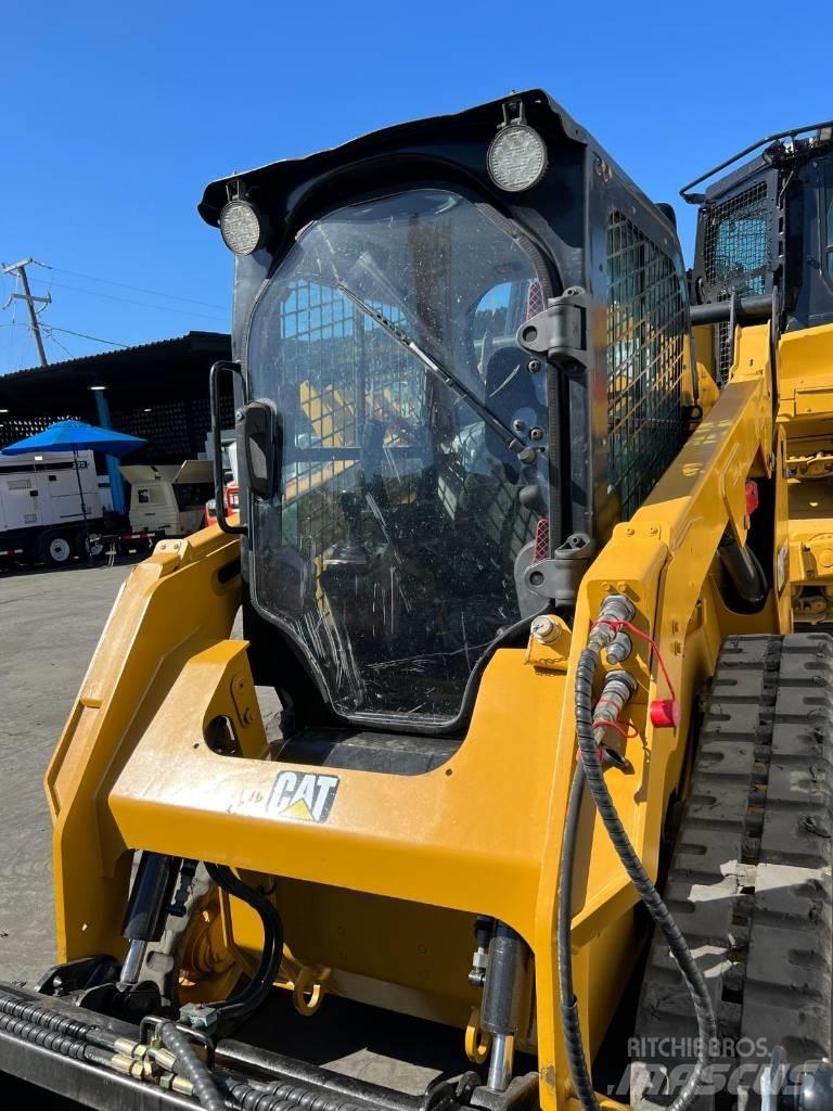 CAT 259 D Krautuvai su šoniniu pasukimu