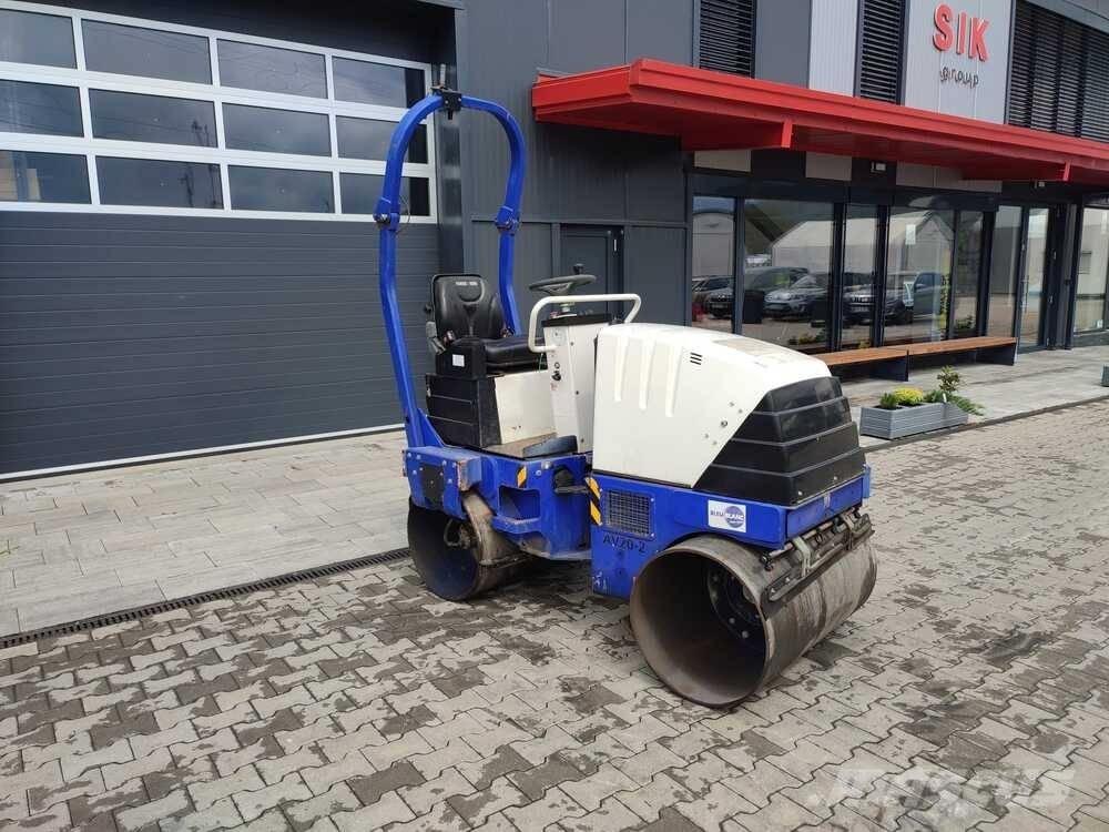 Ammann AV 20-2 Porinių būgnų volai