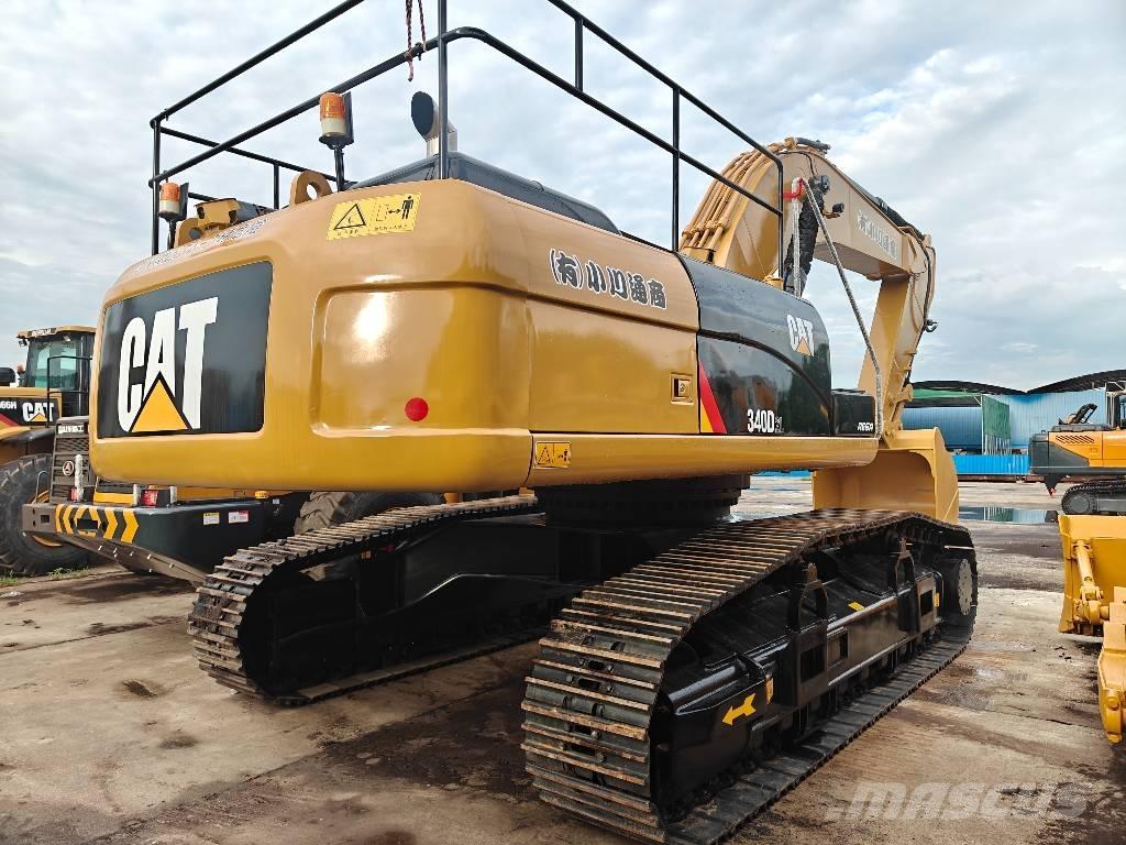 CAT 340 D L Vikšriniai ekskavatoriai