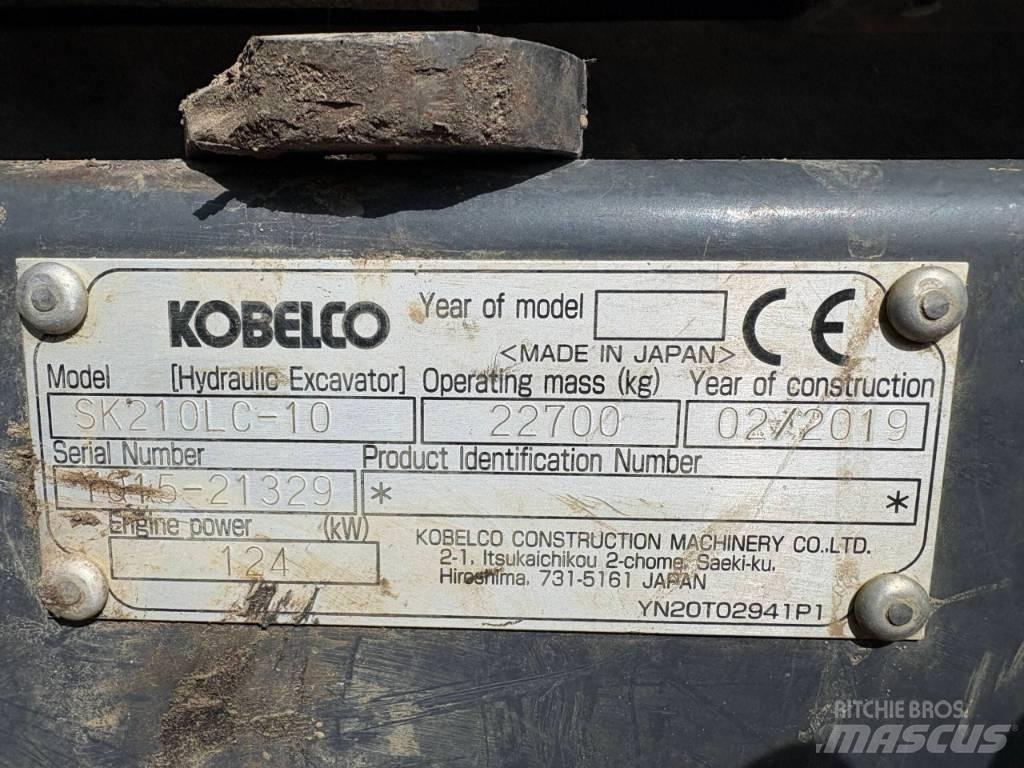 Kobelco SK 210 LC-10 Vikšriniai ekskavatoriai