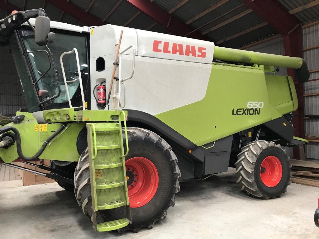 CLAAS Lexion 650 Derliaus nuėmimo kombainai