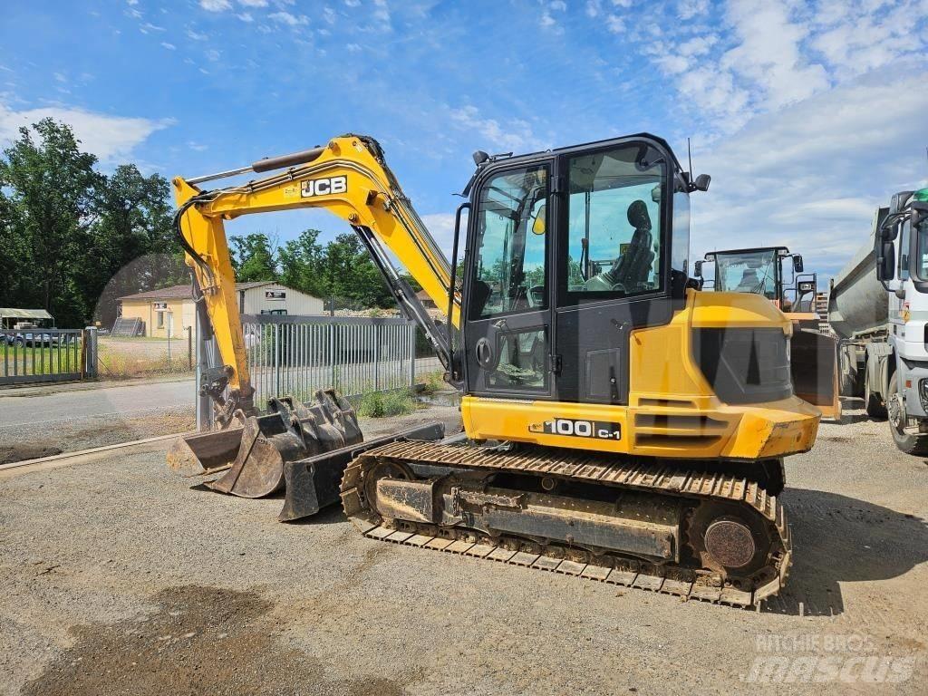 JCB 100 C Vidutinės galios ekskavatoriai 7-12 t
