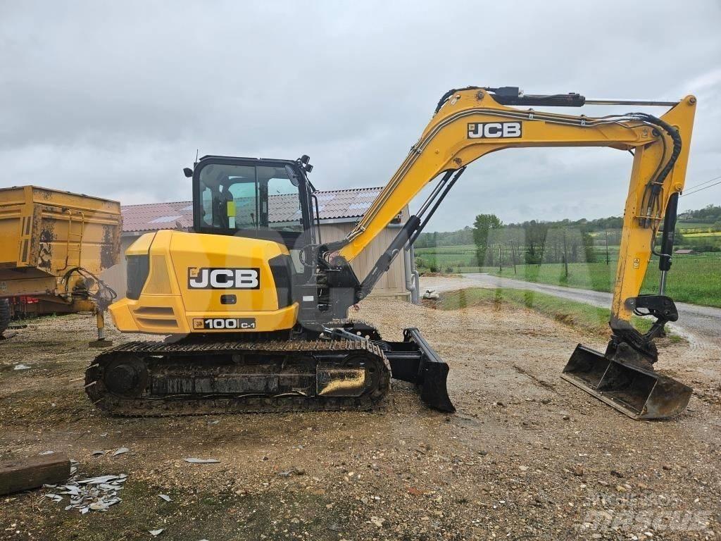JCB 100 C Vidutinės galios ekskavatoriai 7-12 t