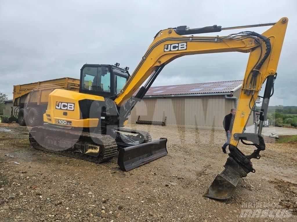 JCB 100 C Vidutinės galios ekskavatoriai 7-12 t