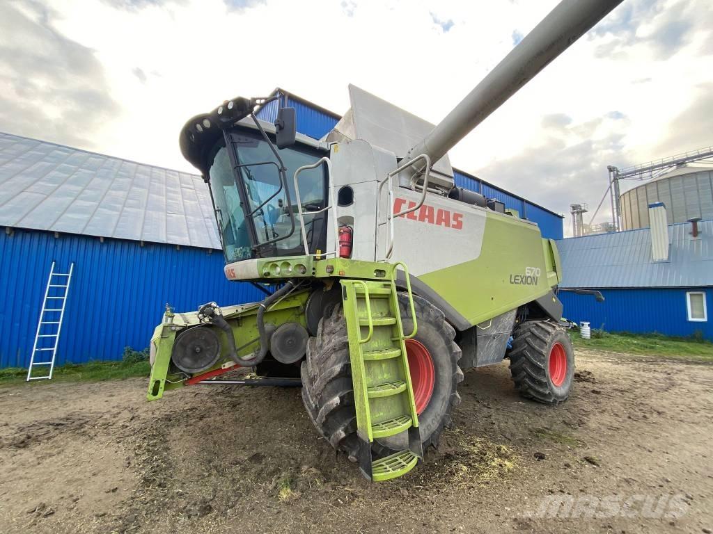 CLAAS Lexion 670 Derliaus nuėmimo kombainai